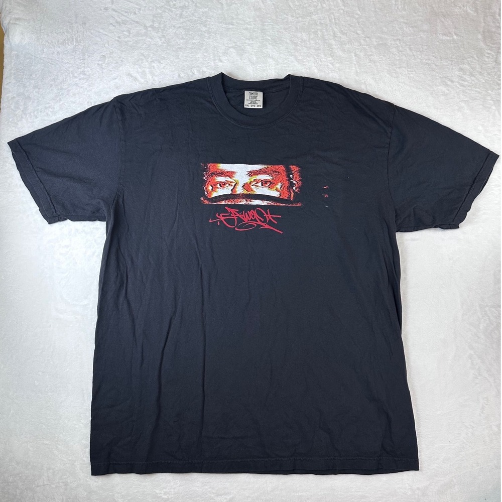 Comfort Colors Tech N9ne T-Shirt Mens 2XL Heavyweight Dye Strange Music